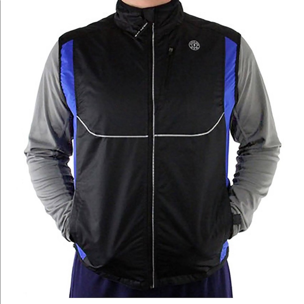 Golds Gym NWT reflective workout vest - Picture 1 of 4
